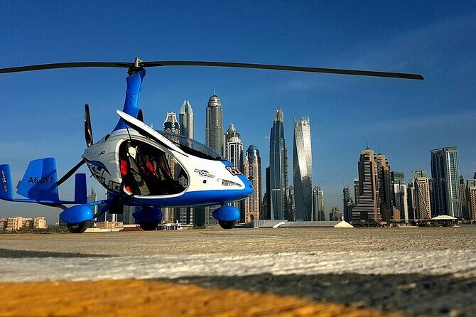 Gyrocopter Dubai Private flight for 20 minutes - Photos, Edited Video, and Lockers: The Value You Can See Later
