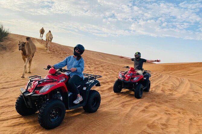 Half-Day ATV with Camel Ride and Sandboarding Experience - Sunset View and Desert Photos: Timing the Light Right