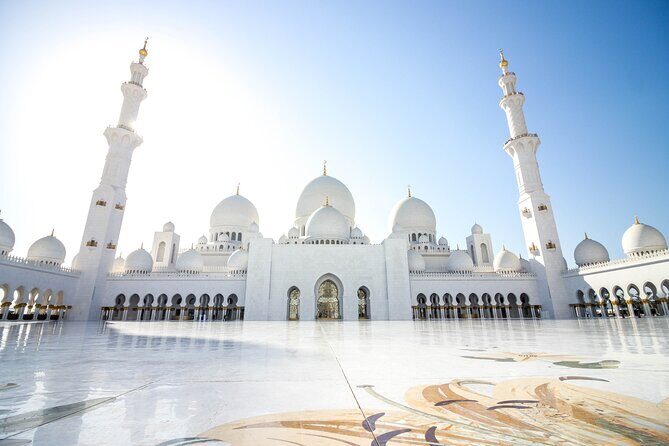 Half day City Tour of Abu Dhabi with Sheikh Zayed Grand mosque - Sheikh Zayed Grand Mosque: the stop that makes or breaks the day