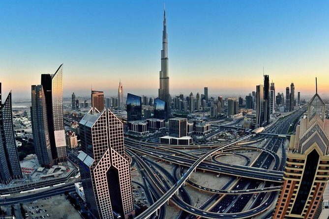 Half Day Dubai City Tour & visit to Dubai Aquarium Underwater Zoo - Jumeirah Mosque and the seaside skyline: photos with a purpose