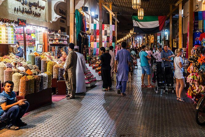 Half-Day Dubai City Tour with Blue Mosque, Creek, Souks & Abra - Dubai Creek and the souks: Abra water taxi plus Gold and Spice markets