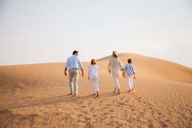 Half-Day Dubai Desert Safari With 7 Live Shows and BBQ Dinner - Pickup, transfers, and the small-group advantage