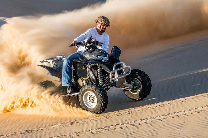 Half-Day Evening Desert Safari in Dubai with BBQ Dinner - Red Dunes dune bashing: the moment you should brace for