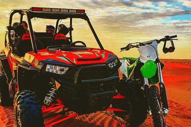 Half-Day Sharing 01 Hour Buggy Desert Experience in Dubai - Safety Briefing and Self-Drive Setup (Helmet On)
