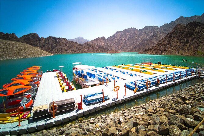 Hatta Mountain Tour, Hatta Dam, Heritage Village, Honeybee Garden - Hatta Dam and the lake: the photos are the main event