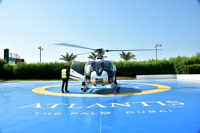 Helicopter Tour in Dubai - The 12-minute route: Burj Khalifa, Burj Al Arab, and The Palm