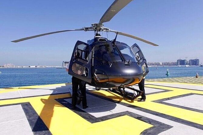 Helicopter Tour in Dubai - Palm Jumeirah From Above: The Tree Shape Becomes Obvious