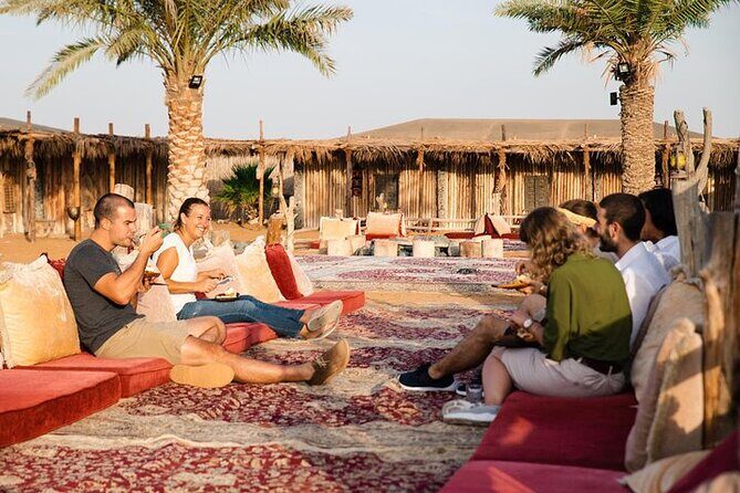 Hot Air Balloon Ride With Gourmet Breakfast & Falcon Show - The balloon flight: 45 minutes to an hour above the dunes
