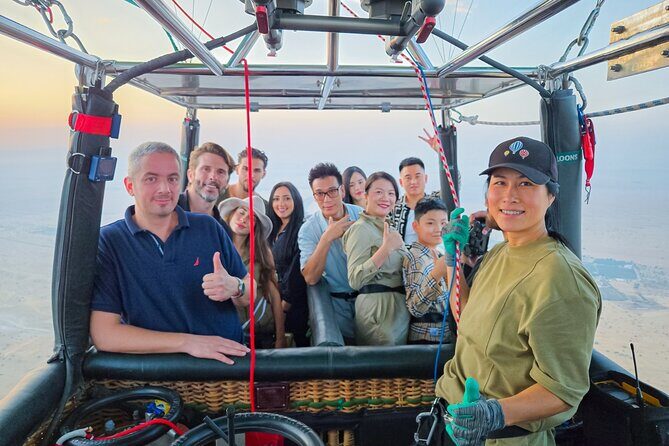 Hot Air Balloon Ride with Pickup and Drop off - Margham Launch Stop: Where the Day Starts to Feel Real
