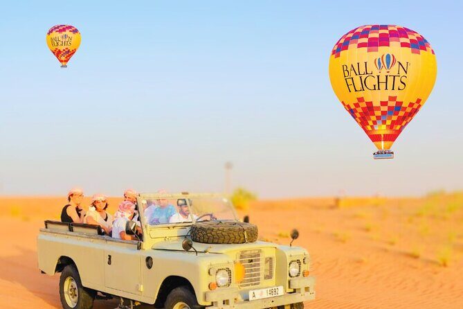 Hot air Balloon With 1957 Vintage Land Rover - Why this hot air balloon plus a 1957 Land Rover combo makes sense