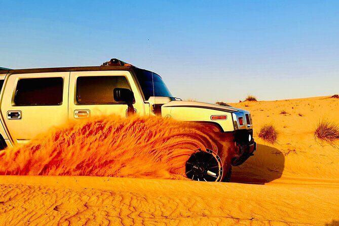 Hummer Desert Safari Experience with BBQ Dinner in Dubai - Hummer H2 dune bashing: the red-sand ride you came for