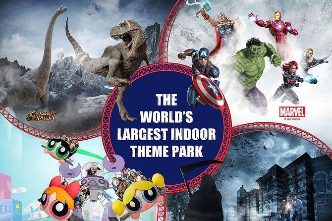 IMG Worlds of Adventure Ticket with Optional Fast Track Upgrade - Tickets and fast-track upgrades: what the price is buying you