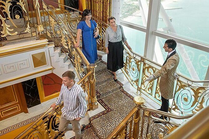 Inside Burj Al Arab Guided Tour - Refreshments at Uma and the view that makes the outside worth it