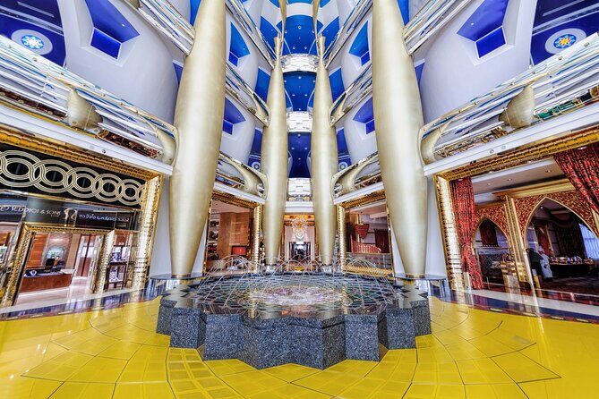 Inside Burj Al Arab Guided Tour with Options - Rose Water Welcome: What It Means for Your Whole Visit