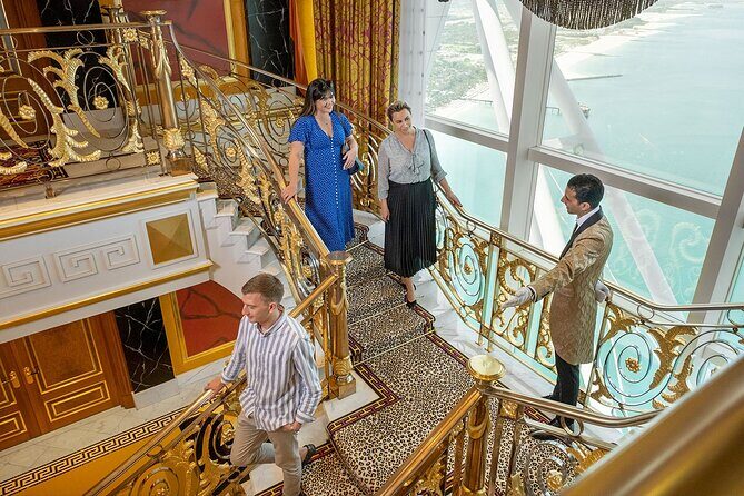 Inside Burj Al Arab Guided Tour with Options - UMA Lounge Break: Gold Cappuccino and Beach Views