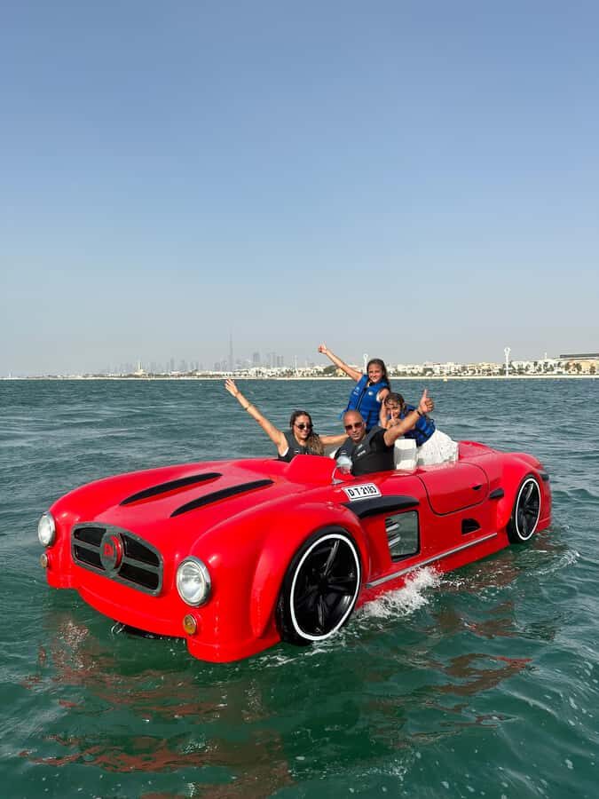 Jet Car: Squad Goals, 4 Seats. 1 Epic Ride Dubai - Price and Value: $245 Per Group Up to 4