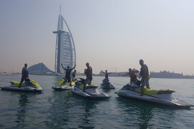 Jet-Ski | Down the Burj Al Arab - 30 min - Jet Skiing From Dubai Marina Toward the Burj Al Arab