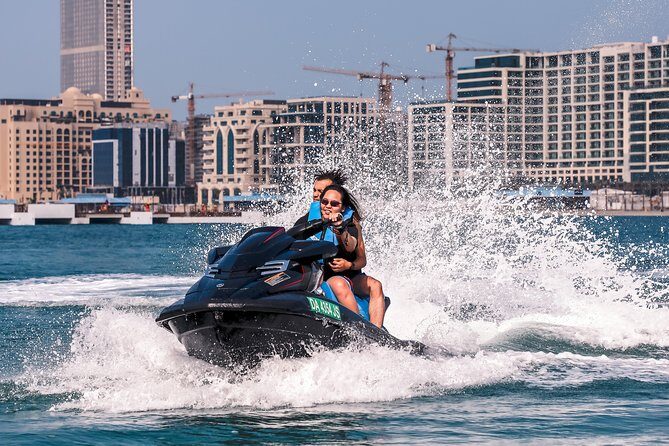 Jet Ski Ride Dubai: Burj Khalifa & Burj Al Arab with Fresh Juice - Your options: 30, 60, 120 minutes, plus the 20-minute donut ride
