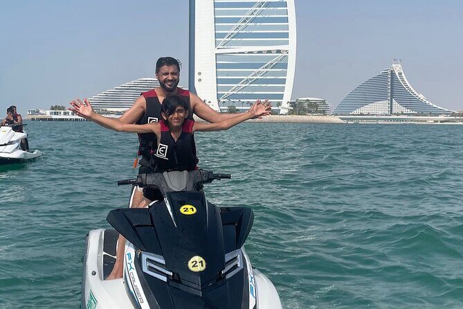 Jet Ski Ride in Dubai - How the hour works: instructions first, then 30 vs 60 minutes on the jet ski