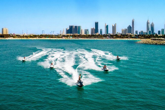 Jet Ski Tour Dubai: La Mer - Burj Al Arab- Atlantis for 1h 30min - Starting at 2A Street, Jumeirah 1: what to expect at the launch