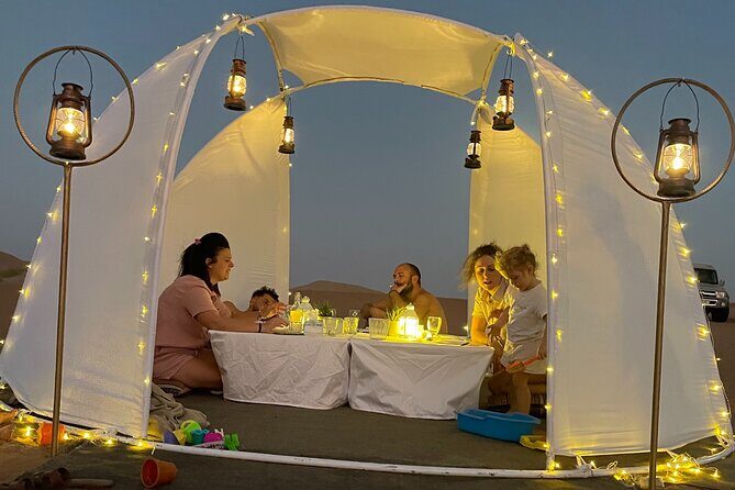 Just For You Private Desert BBQ Dinner - A private desert dinner in Dubai that actually feels private