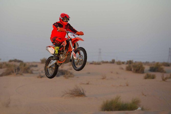 KTM Desert Dirt Bike Tour - Getting Set on a 500CC KTM: Lesson + Control Skills