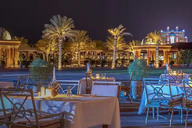 Lebanese Terrace and Emirates Palace with Transfer and Lunch - How long is enough time to enjoy it?