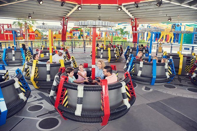 LEGOLAND® Dubai or LEGOLAND® Water Park Ticket + Hotel Transfers - Water Park Option: Slides, Pools, and Soft-Brick Rafts