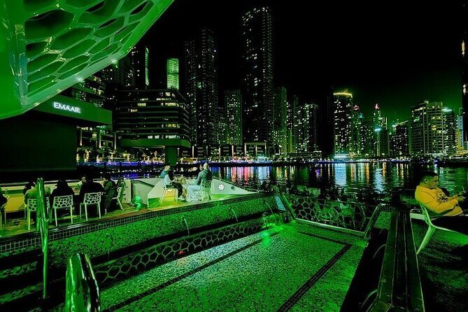 Lotus Mega Yacht 3 Hours Dinner Cruise with Transfers Option - Palm Jumeirah views: the iconic island moment