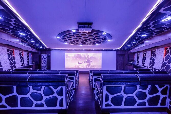 Lotus Mega Yacht 3 Hours Dinner Cruise with Transfers Option - The dinner onboard: buffet, butlers, pool, and the Chill Lounge