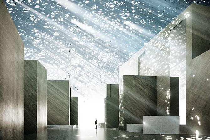 Louvre Abu Dhabi Entrance Ticket with Transfers from Abu Dhabi - Louvre Abu Dhabi’s architecture: the dome light and cuboid galleries