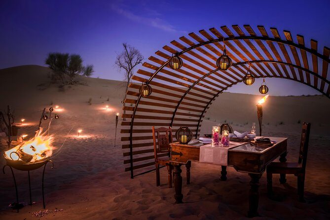 Luxury Desert Safari with Michelin-Curated Fine Dining Experience - Shisha lounge time and henna: the desert extras that add up