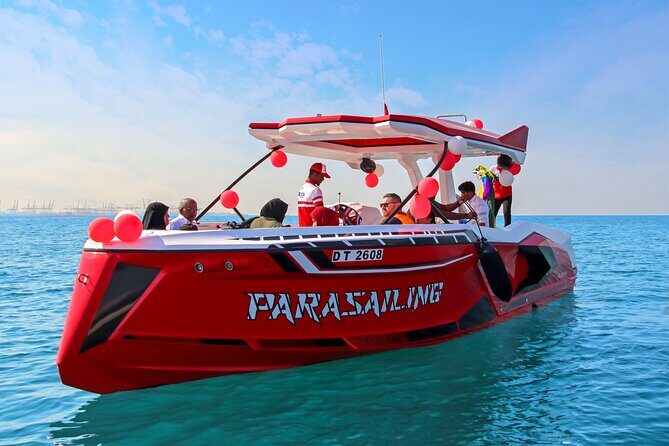 Luxury Sport Speed Boat Rental in Dubai - Atlantis and Burj Al Arab Pass-By Moments: Big Architecture From the Water