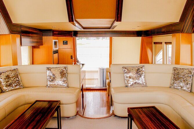 Luxury Yacht Dubai - Book 56 ft Yacht Cruise up to 24 people - The Route That Makes Dubai Look Like a Movie