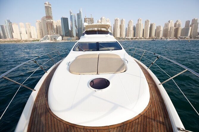 Luxury Yacht Private Rental from Dubai Marina - Price and value: understanding $669.84 per group up to 15 people