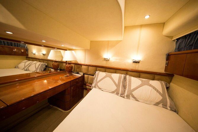 Luxury Yacht Tour Around Palm Island - BYO music, food, and drinks: how to make it feel like your party