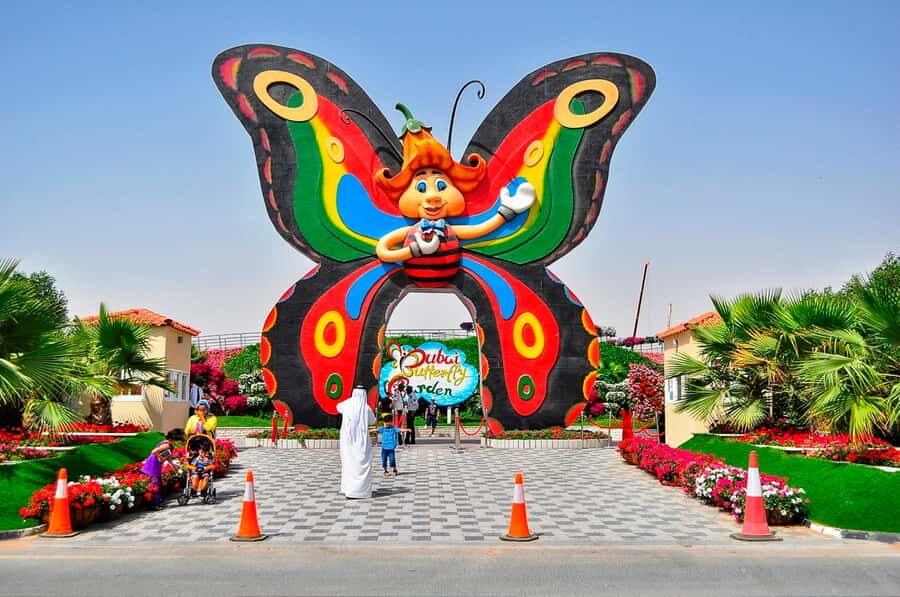 Miracle Flora & Fauna Marvels at Miracle Garden - Butterfly Garden in Al Barsha: 3D shapes and 9 dome visits