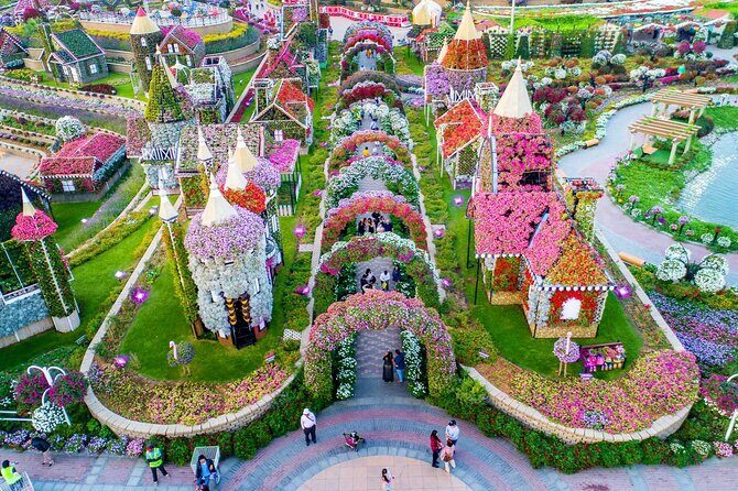 Miracle Garden and Global Village Dubai with transfers - What You Pay for: Is $145 Actually Good Value?