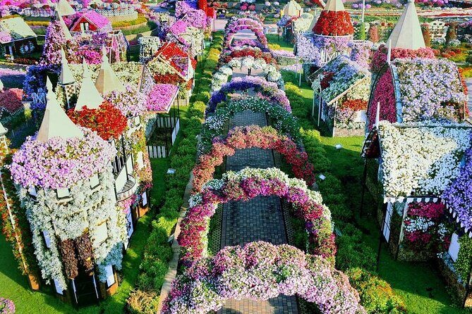 Miracle Garden and Global Village Ticket in Dubai with Transfer - Crowds, food, and comfort: how to make the day feel good