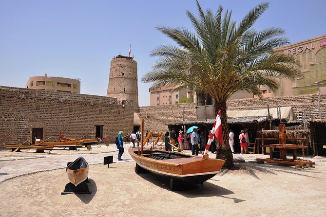 Modernism to Traditions from UAE to OMAN with Fully Live Guided Tour- 11D / 10N - Dubai half-day: Palm area, old town, and creek-crossing magic