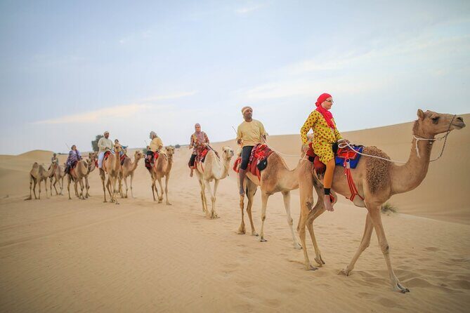 Modernism to Traditions from UAE to OMAN with Fully Live Guided Tour- 11D / 10N - Desert safari day: 4WD dune bashing and a proper camp night