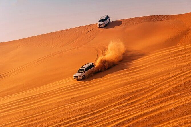 Morning Desert Safari Adventure in Abu Dhabi - 8:00 am pickup and the 45-minute run to Al Khatim Desert Camp