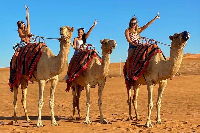 Morning Desert Safari Dubai:Red Dunes Desert,Camel Ride,Sand Boarding (Private) - Your morning starts early for good reason
