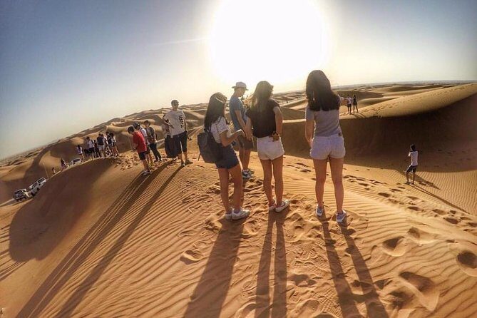 Morning Desert Safari: Dune Bashing & Camel Ride Experience - AC Land Cruiser dune bashing: the real thrill (and the part to respect)