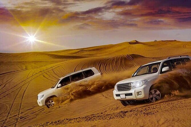 Morning Desert Safari in 4x4 Shared Vehicle - Morning desert safari timing: start at 9:00 and back before lunch