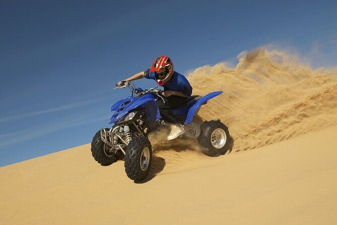 Morning Desert Safari plus Quad Bike, Sandboard and Camel ride - Dune bashing: the thrill, the physics, and what to expect