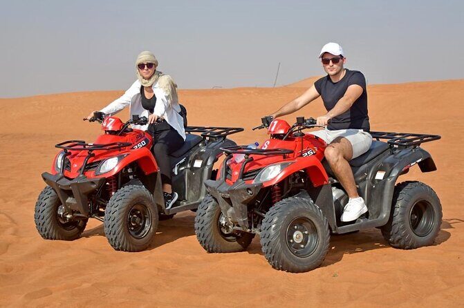 Morning Desert Safari Quad-bike camel ride Sand Surfing in Dubai - Key moments worth planning for