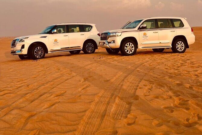 Morning Desert Safari Quad-bike camel ride Sand Surfing in Dubai - Al Lahbab Desert: the setting for real sand action