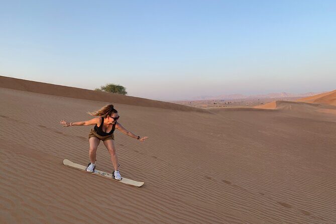 Morning Desert Safari, Quad Bike, Sandboard and Camel Ride - From Dubai Pickup to Lahbab: Smooth, Scenic, and Not Too Long