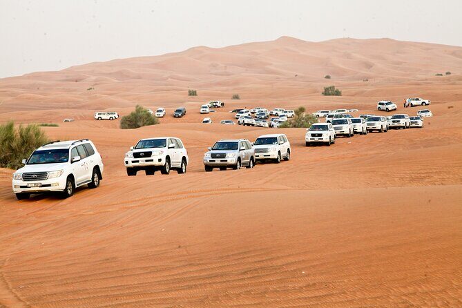 Morning Desert Safari Tour With Dune Bashing At Lahbab Desert. - Photo Tips for Sunrise Dunes and Sand Drifting